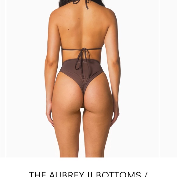 The Kenzie top and Aubrey II bottoms in espresso - Picture 5 of 11